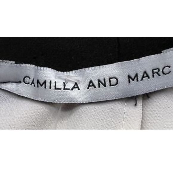 Camilla and Marc white/black square mesh knee length skirt size 8 - Picture 4 of 4